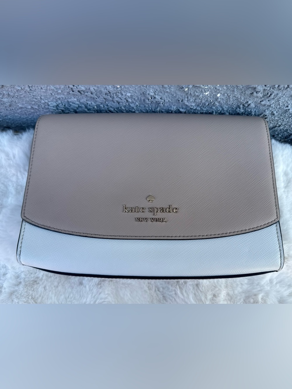 kate spade Taupe & Cream Two-Tone Crossbody Bag - Picture 5 of 16